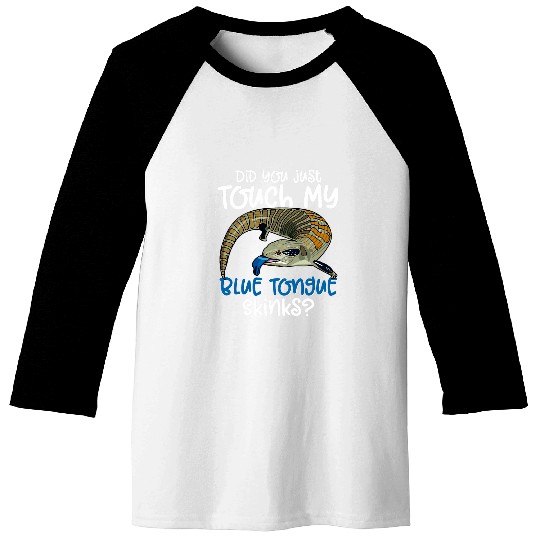 Blue Tongue Skink For Reptile Enthusiasts Herpetologist 11 Baseball Tees