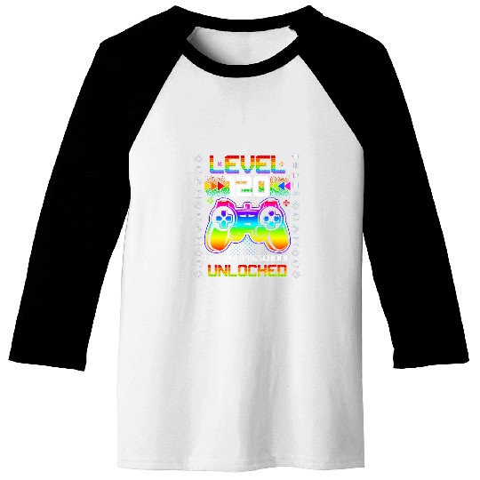 Level 120 Days Of Preschool Unlocked Video Game Pop It 1 Baseball Tees