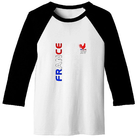 France Rugby Men Women Child XV Player Baseball Tees