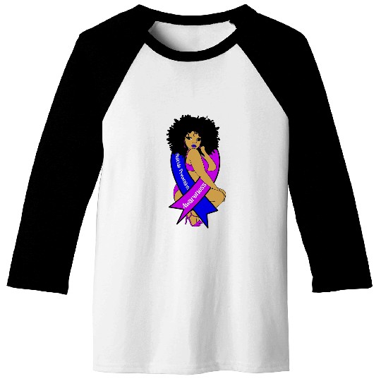 suicides prevention for women suicides prevention Black girls 22 Baseball Tees