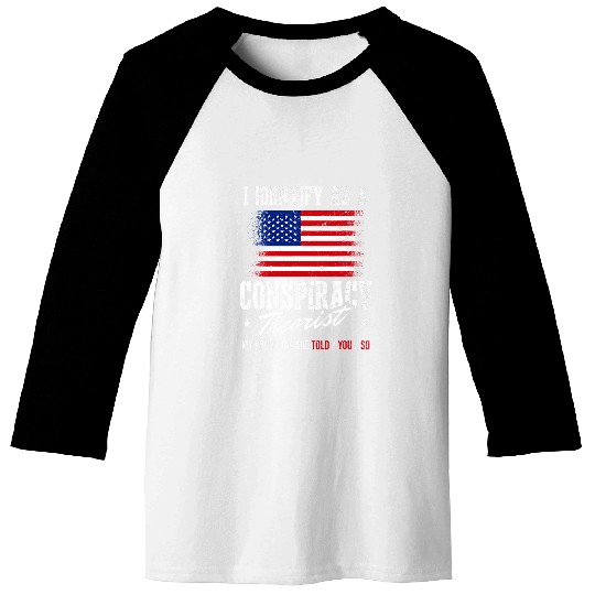 I Identify as an American No Identity Politics USA Flag 3 Baseball Tees