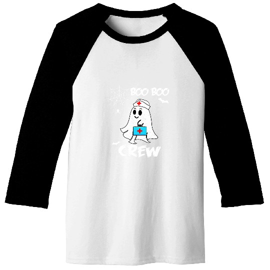 Halloween Boo Boo Crew nurses Funny Women Funny Nursing Baseball Tees