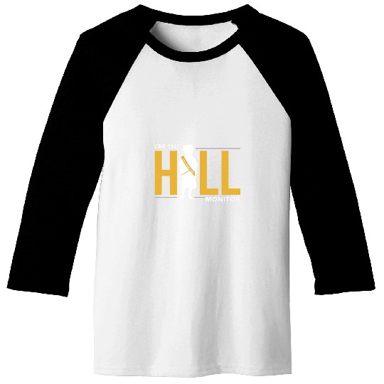 Hall Monitor Gift Back To School Student Baseball Tees