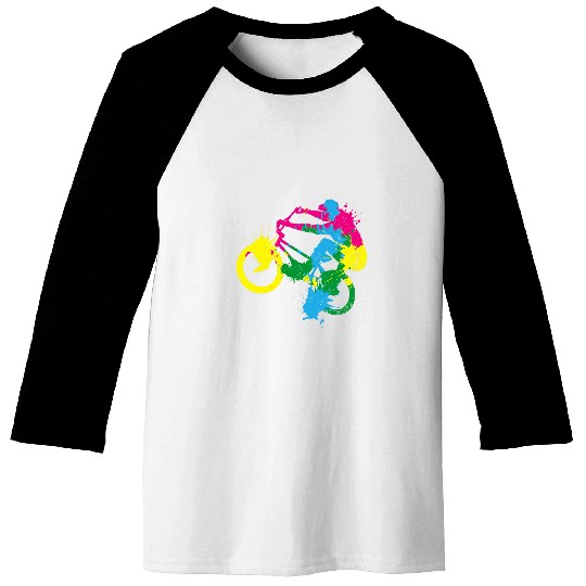 BMX vintages Bike Fans Gift Boys Youth Bike BMX 4 Baseball Tees