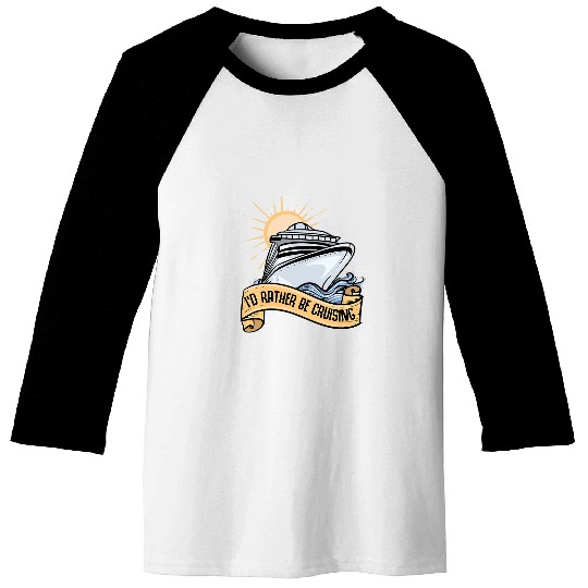Cruise I cruise ship vacation motive for ship journey 2 Baseball Tees