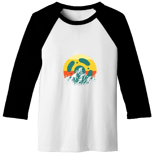 Mens vintages Funny Mountain Bike Lover Ride Biker Life Baseball Tees