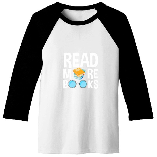 Book Lover Gift Literature Bookworm Teacher Baseball Tees