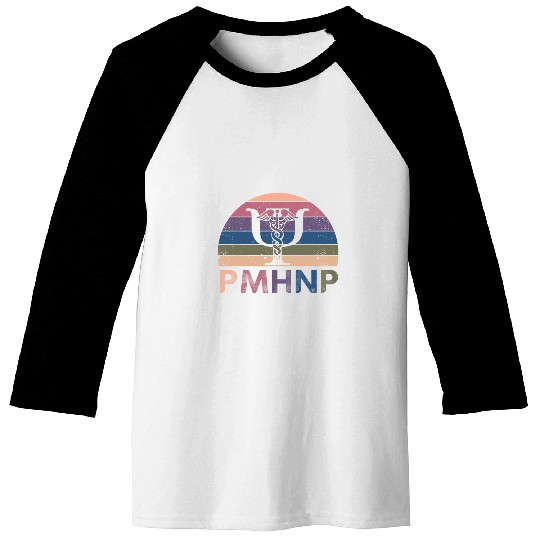 Womens PMHNP RN Mental Health Psych Psychiatric nurses PMHNP Baseball Tees