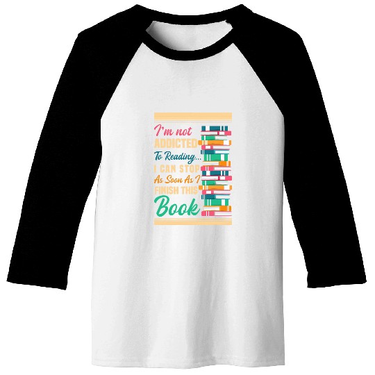Reading Book Lover Library Bookworm Librarian Reader Books 1 Baseball Tees