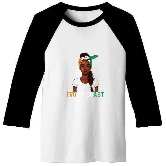 Ivory Coast Flag Products Souvenirs Girl Uniform Ivorian Baseball Tees