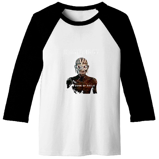 Iron Maiden Book Of Souls Baseball Tees