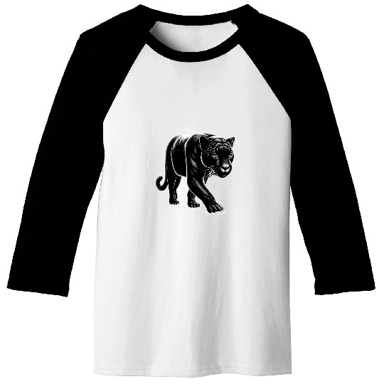 panthersa noir walking for lovers Animal leopard and jaguarss Baseball Tees