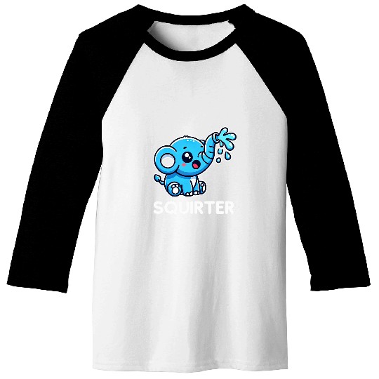 Inappropriate Funny Squirter Embarrassing For Women Baseball Tees