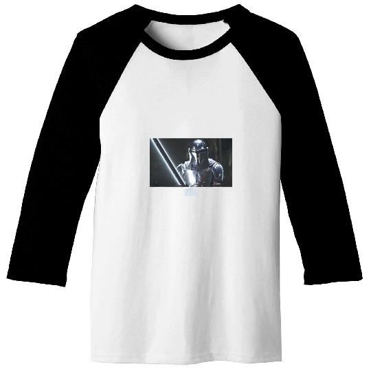 Star warss The Book Of Boba Fett Darksaber Screen Grab Baseball Tees