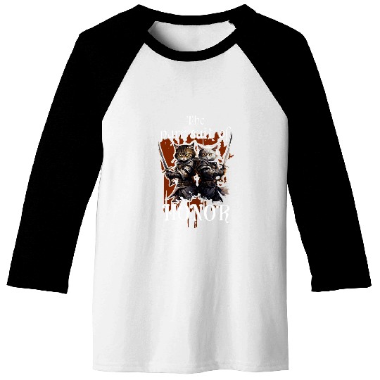PurrSuit Junkyard Cats Warrior Funny murderssous Cat Cosplay Baseball Tees