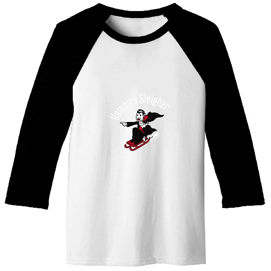 Vampire Sleigher Partygoer 1 Baseball Tees