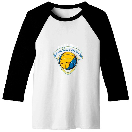Its All About Volleyball Team Player Coachss Tournament Baseball Tees