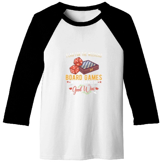 Winess Board Games Chess Board Game Player Gambling Baseball Tees