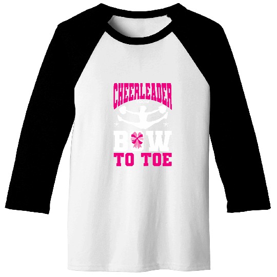 Funny Cheerleading Lover Graphic Women and Cheer Girls 1 Baseball Tees