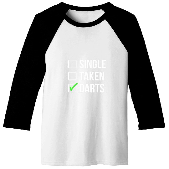 Single Taken Darts Dart Player Triple 20 Bullseye Darting Baseball Tees