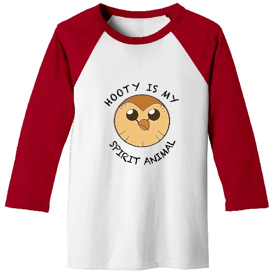 Hooty is My Spirit Animal Baseball Tees, Disney The Owl House Baseball Tees