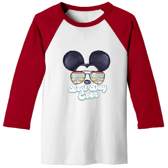 Best Day Ever Disney Vintage Baseball Tees, Disneyworld Baseball Tees Family Mickey Ears Baseball Tees