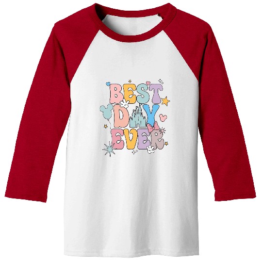 Disney Best Day Ever Baseball Tees, Disneyworld Family