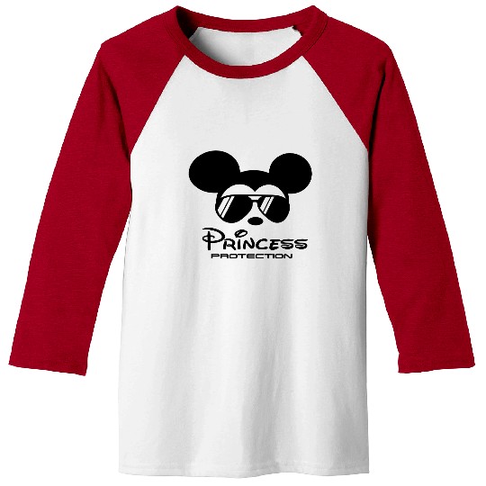 Princess Protection Baseball Tees, Disney Princess Security Baseball Tees, Disney Dad Baseball Tees, Mickey Mouse Baseball Tees