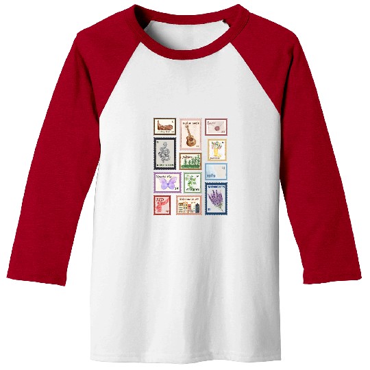 Discover Taylor Albums Stamps Baseball Tees | Taylor Postal Stamps Baseball Tees