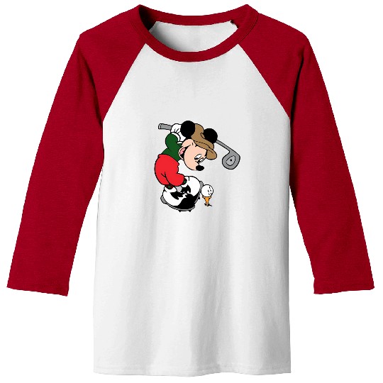 Mickey Golf Baseball Tees, Baseball Tees, Baseball Tees, Disney Unisex Baseball Tees, Disney Family Matching Baseball Tees