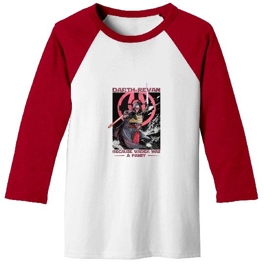 Darth Revan Because Vader Was A Pansy Baseball Tees, Star Wars Sith Lord Baseball Tees, Galaxy's Edge, Hollywood Studios Disney Family Trip