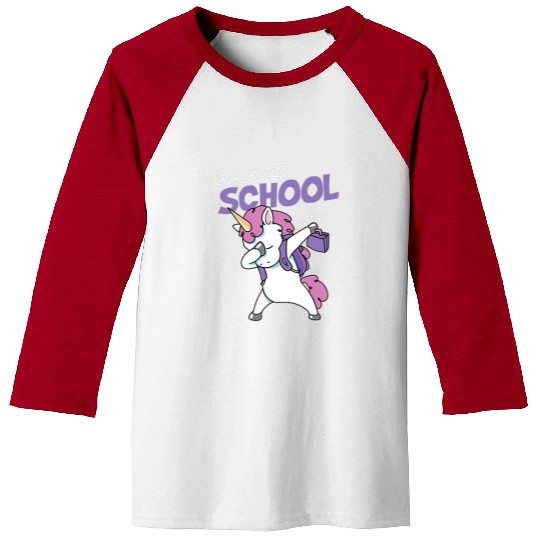 Unicorn Pet Back To School Baseball Tees