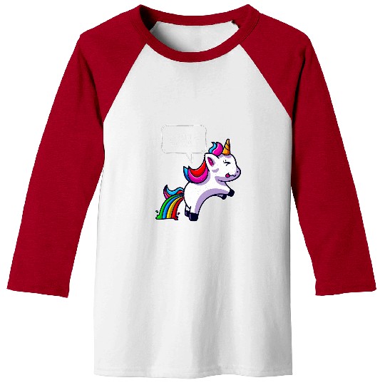 Unicorn Pet Bad Unicorns Poop Funny Inappropriate Horse Unicorn Lover Baseball Tees