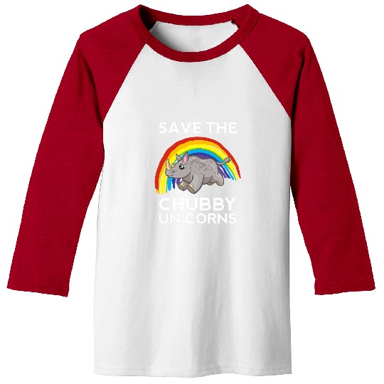 Rhino Pet Save the Chubby Unicornss Retro Rhino Animal Pet Rhinoceros Baseball Tees