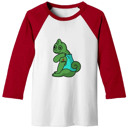 Chameleon Pet Tattoo Ink I Love Grandma Tattoo Chameleon Grandmother Reptile Pet Baseball Tees