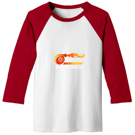 JDM Drift Car Tacos And Turbos Japanese Domestic Car Guy Baseball Tees