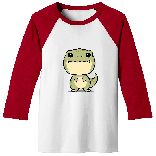Dinosaur Pet Chibi TRex Dinosaur Kawaii Tyrannosaurus Lover 133 Baseball Tees