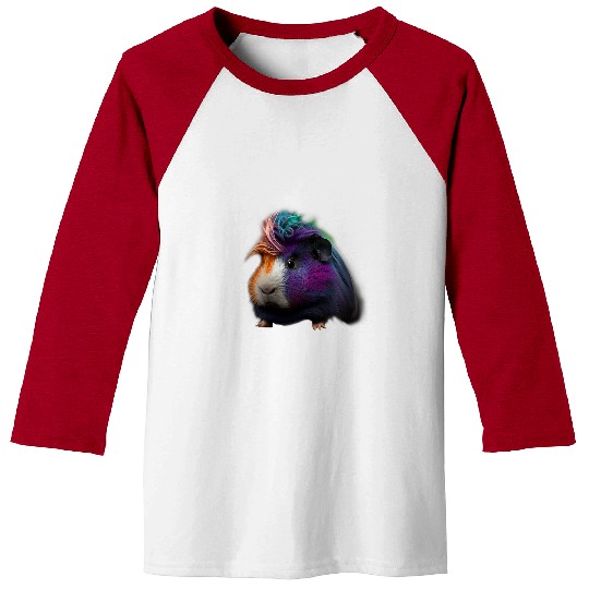 Guinea Pig Pet Mom Dad Funny Piggy Lover Chew Cage6211 Baseball Tees