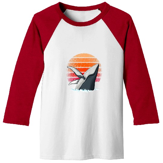 Whale Pet Humpback Whale Marine Biology Marine Life Marine Biologist 4 Baseball Tees