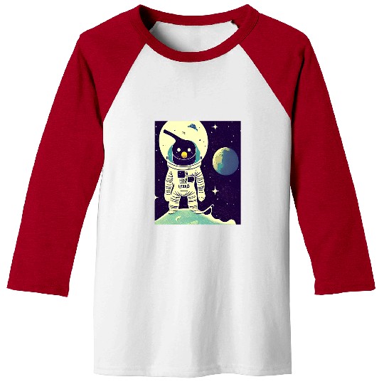 Penguin Pet Out of this World Baseball Tees