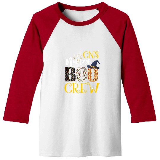 nurses Job cns nurses boo crew halloween costume boo spider Baseball Tees