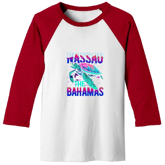 Turtle Pet Nassau Bahamas Sea Turtle Bahamas Souvenirs Bahamas Baseball Tees