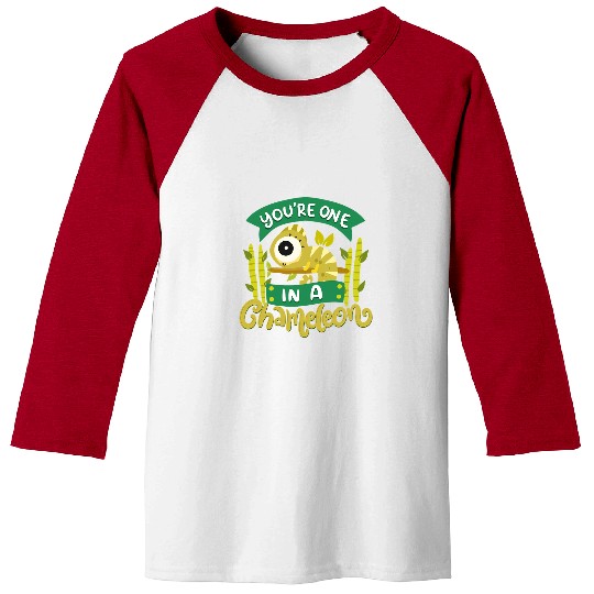 Chameleon Pet Youre One In A Chameleon Happy Valentines Day Quotes Baseball Tees
