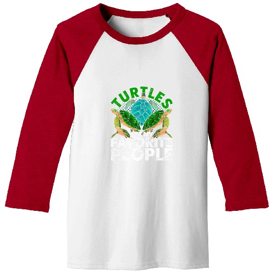 Turtle Pet Ocean Animal Cute Turtle Lover Pet Owner Funny Sea Turtle 106 Baseball Tees