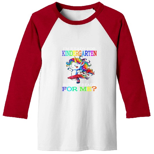 Unicorn Pet cute im ready kindergarten Baseball Tees