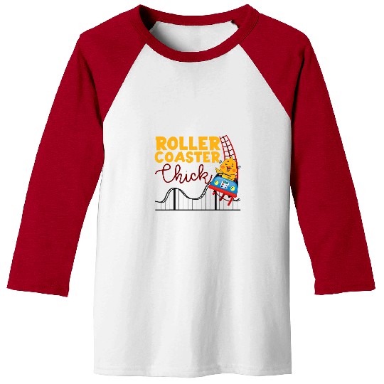 Chicken Pet Roller Coaster Girl Chicken Roller Coaster Chick 0 Baseball Tees