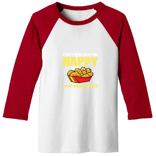 Chicken Pet Great Chicken Nuggets Quote Nugget Lover Baseball Tees