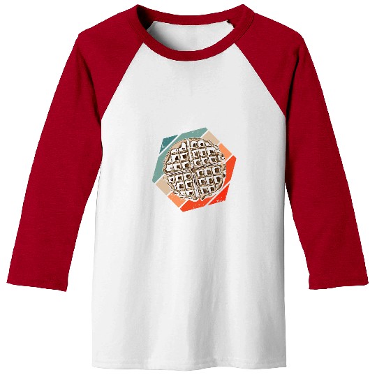 Waffle Lover Hobby Chef Gourmet Baseball Tees