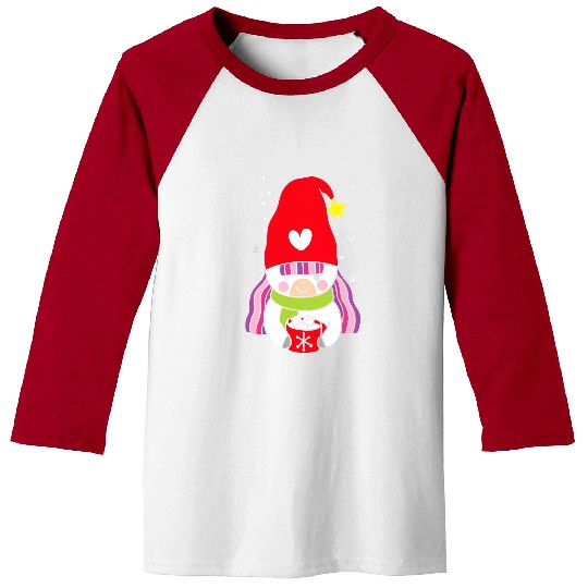 Unicorn Pet Cute Holiday Christmas Unicorn Hot Cocoa xmass Pajama 8 Baseball Tees