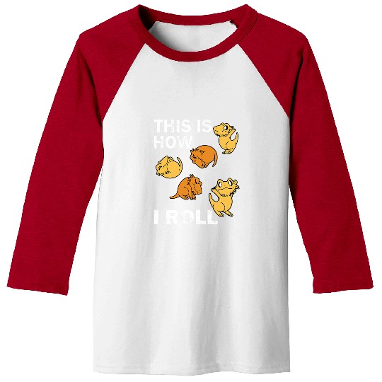 Bearded Dragon Pet This is how i roll Bearded Dragon Love for Tiny Dragon Beard Baseball Tees